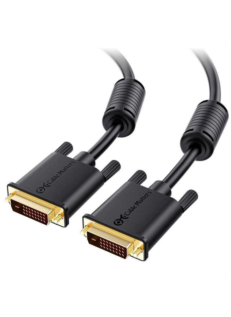 Cable Matters Cable Matters DVI to DVI Cable with Ferrites (DVI Dual Link Cable) 35 Feet  - Image 1