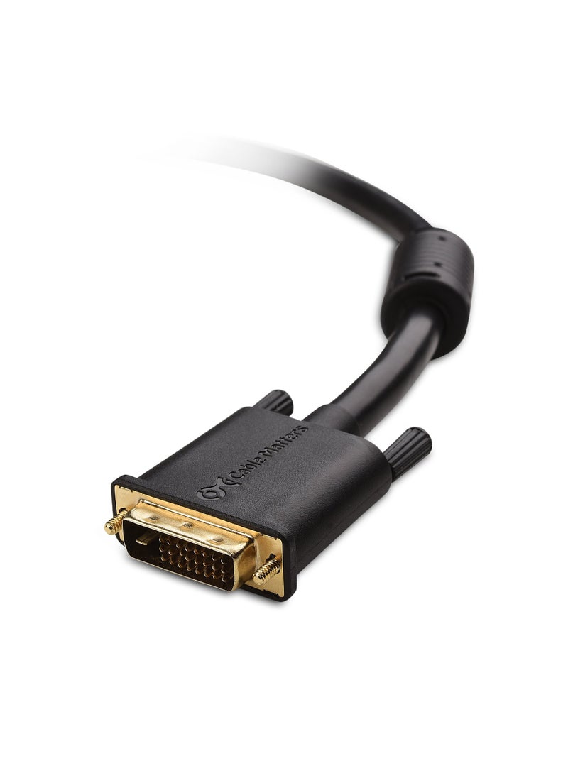 Cable Matters Cable Matters DVI to DVI Cable with Ferrites (DVI Dual Link Cable) 35 Feet  - Image 3