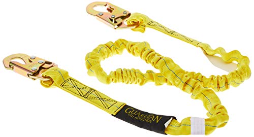 Guardian Fall Protection 11200 IS-72 6-Foot Internal Shock Lanyard with snap hooks - Image 4