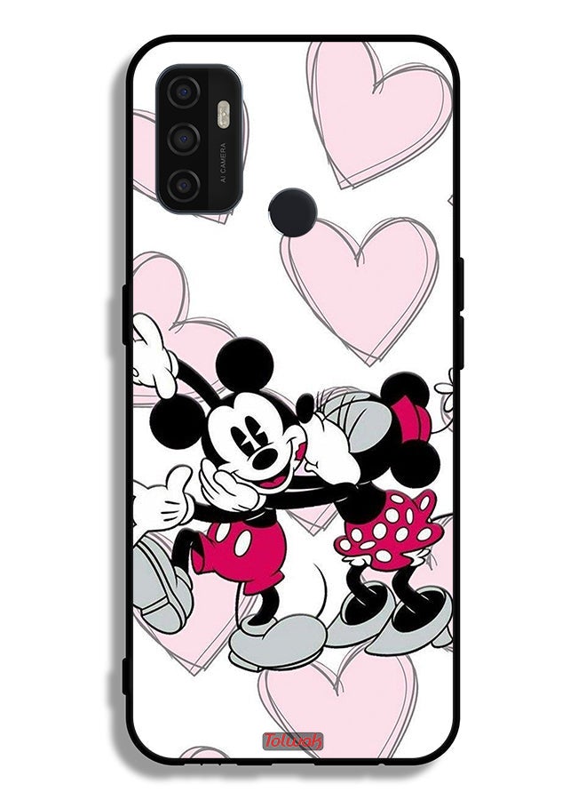 Tolwak Oppo A33 (2020) Protective Case Cover Mickey Mouse Hug - Image 2