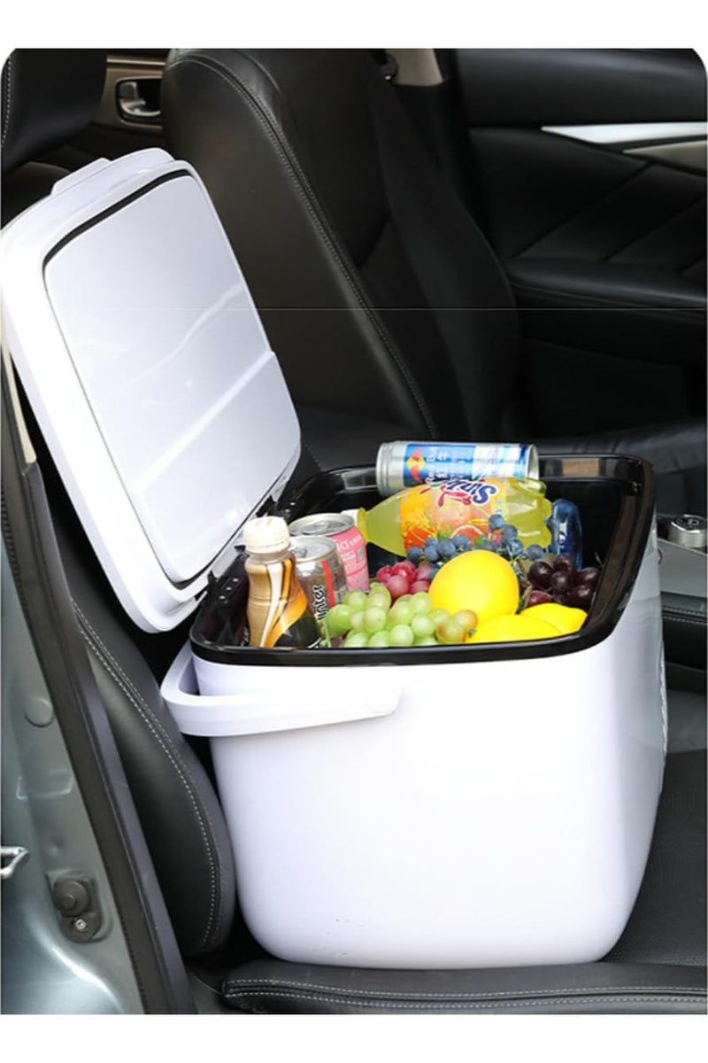 دينكس ثلاجة سيارات محمولة سعة 18 لتر، جهد مزدوج 12V/24V، قدرة تجميد حتى -20 درجة مئوية، تبريد منطقتين - Image 5