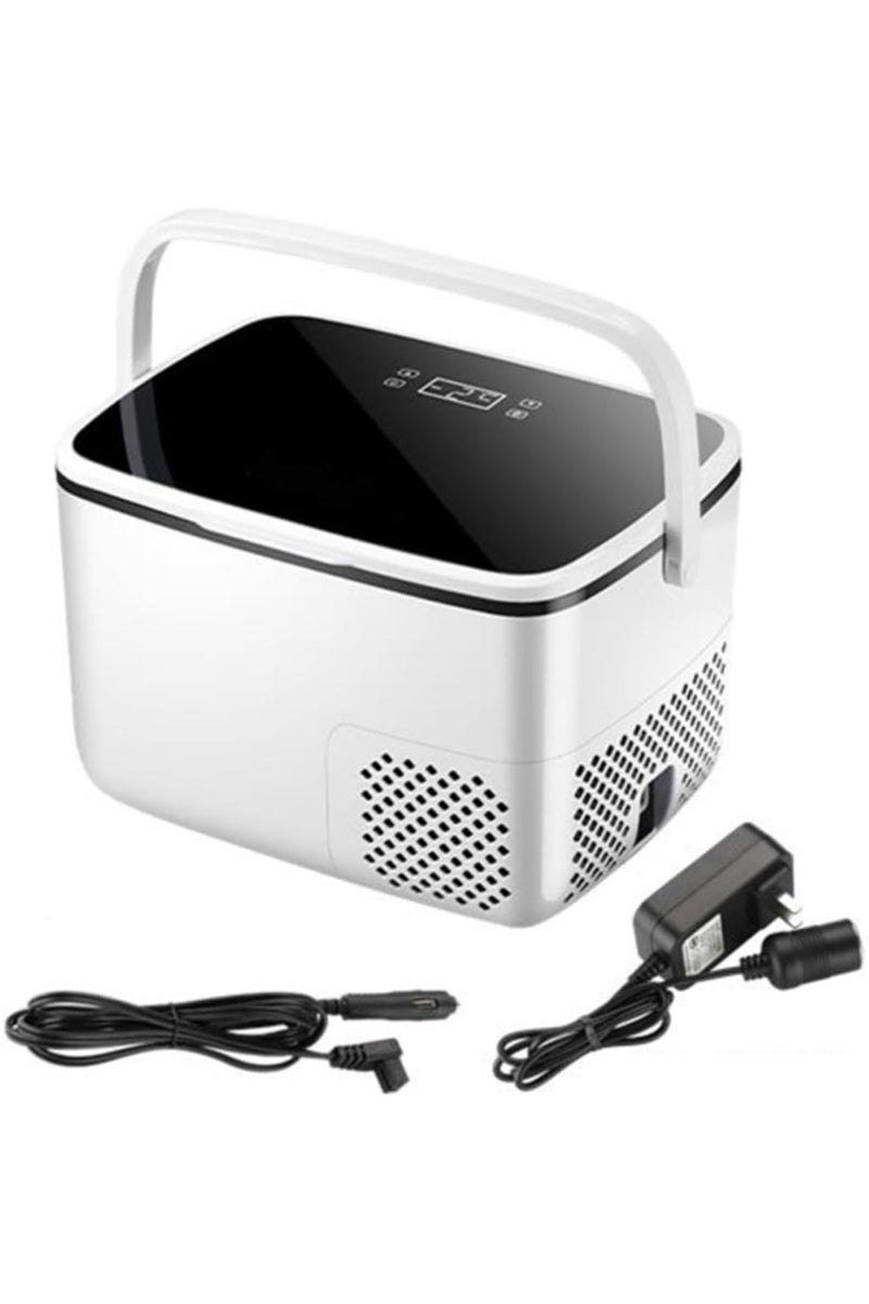 دينكس ثلاجة سيارات محمولة سعة 18 لتر، جهد مزدوج 12V/24V، قدرة تجميد حتى -20 درجة مئوية، تبريد منطقتين - Image 2