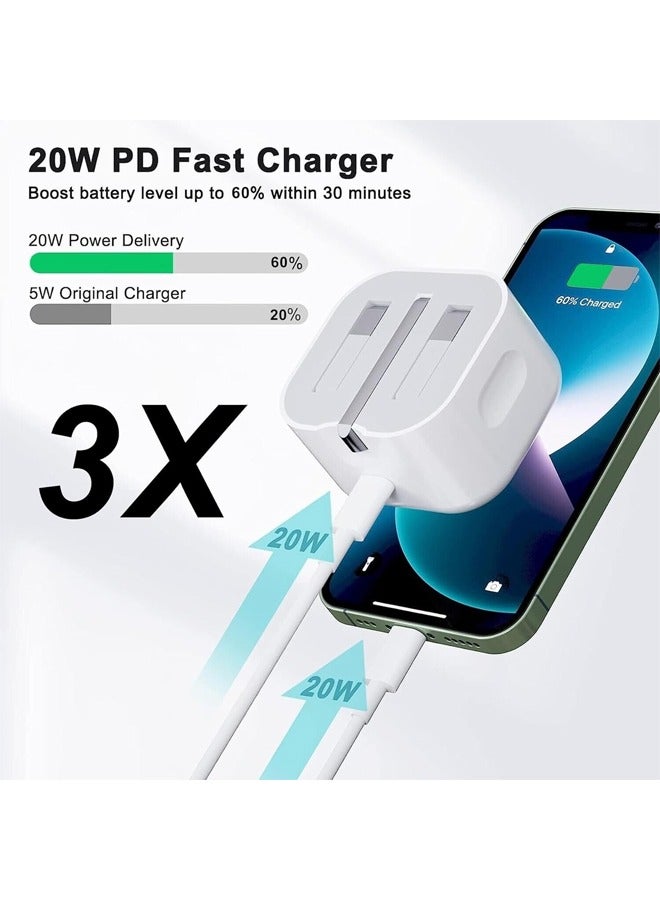 NIPUDUN Foldable PD 20W USB C Fast Charger 1m USB-C To Lightning Charging Cable Compatible With Iphone 14 13 12 11 Pro/max Xs/xr/8 Plus/x/ipad  - Image 5