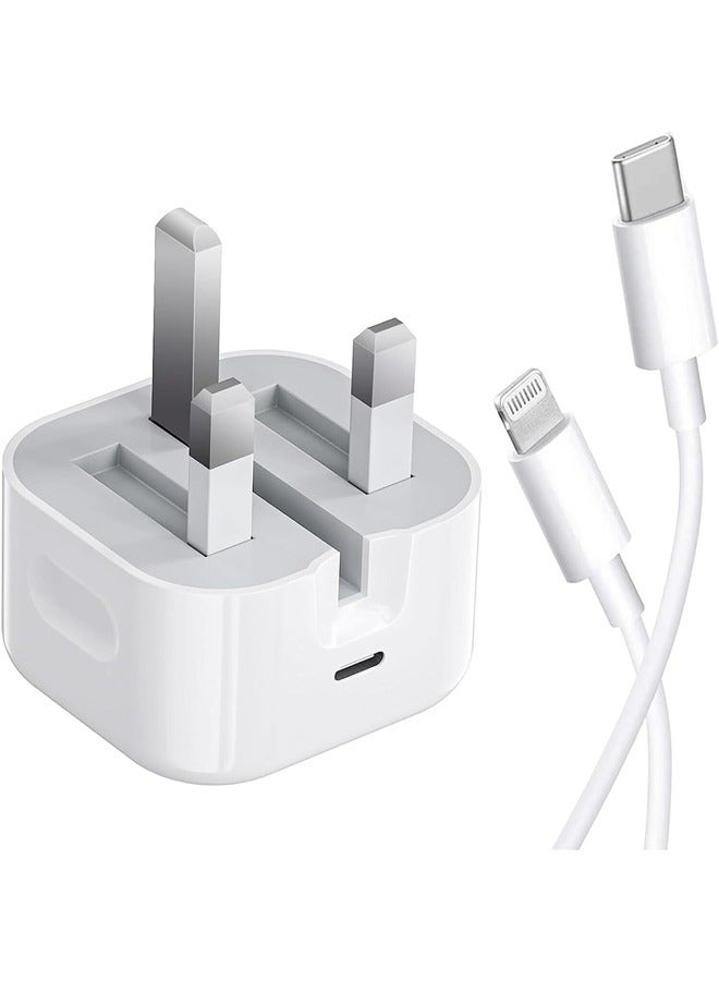 NIPUDUN Foldable PD 20W USB C Fast Charger 1m USB-C To Lightning Charging Cable Compatible With Iphone 14 13 12 11 Pro/max Xs/xr/8 Plus/x/ipad  - Image 2