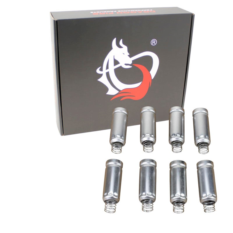 AIP Electronics Dragon FIRE Performance Tune Up Spark Plug Wire Metal Heat Shield Set Kit Compatible with Chevy 5.3L 6.0L 6.2L 7.0L V8 GM LS LSX LS1 LS2 LS3 LS6 LS7 Replaces 8006 OEM Fit SPWGMHS