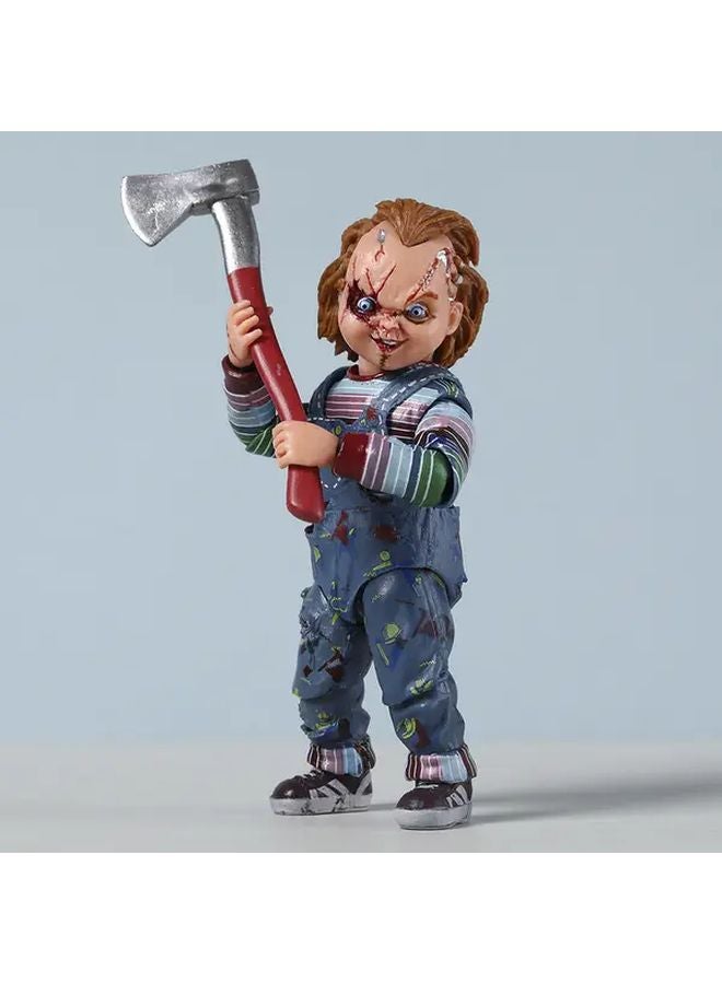 3 94inch Horror Movie Character PVC Action Figure With Hammer And Gloves Halloween Gift - Image 3