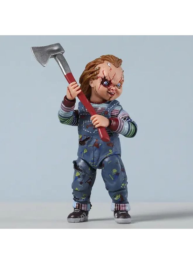 3 94inch Horror Movie Character PVC Action Figure With Hammer And Gloves Halloween Gift - Image 4