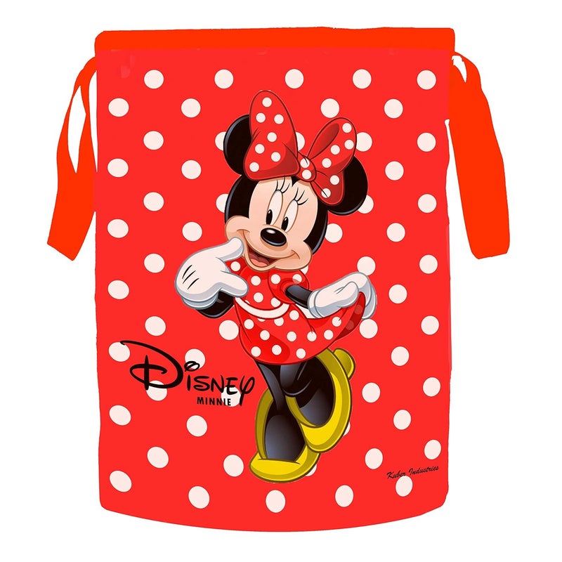 Kuber Industries Disney Print 2 Pieces Waterproof Canvas Laundry Bag, Toy Storage, Laundry Basket Organizer 45 L (Red) (CTKTC045419) - Image 4