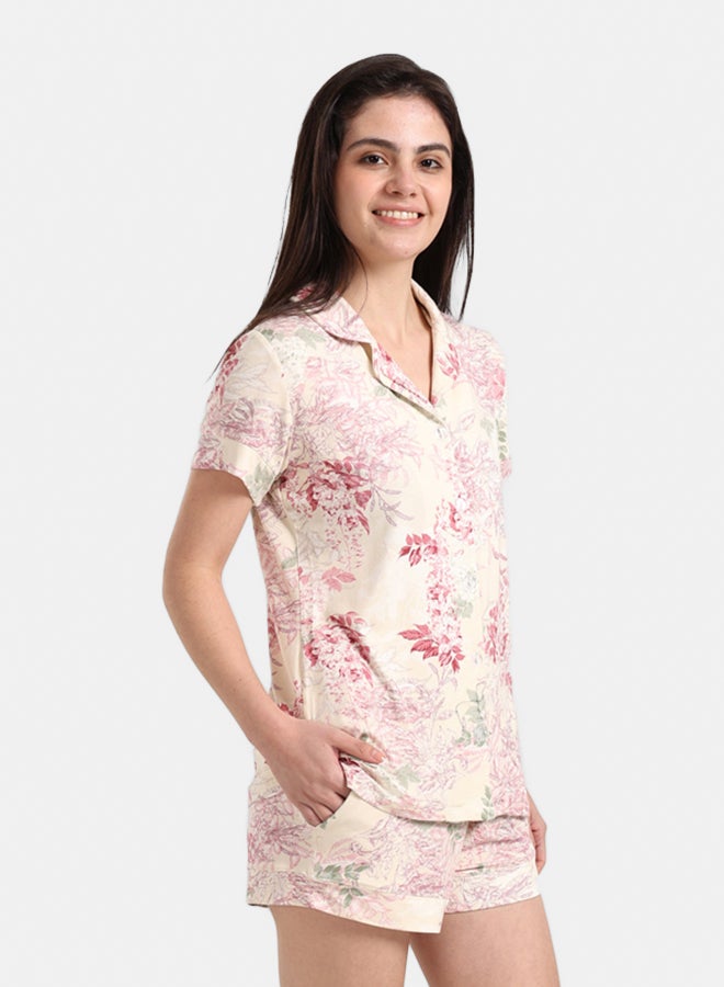 Carina Chic Printed Pyjama Set - Image 2