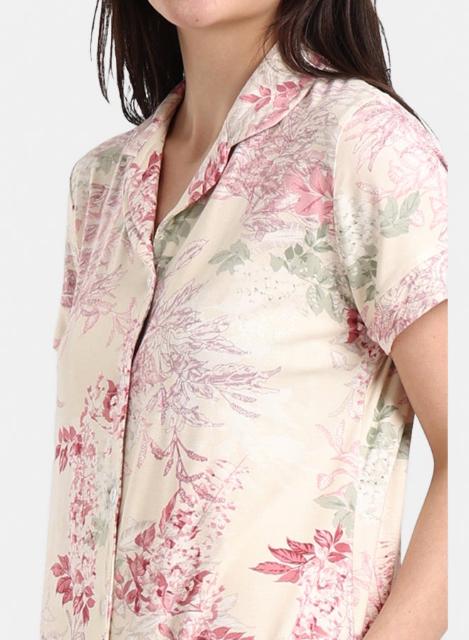 Carina Chic Printed Pyjama Set - Image 4