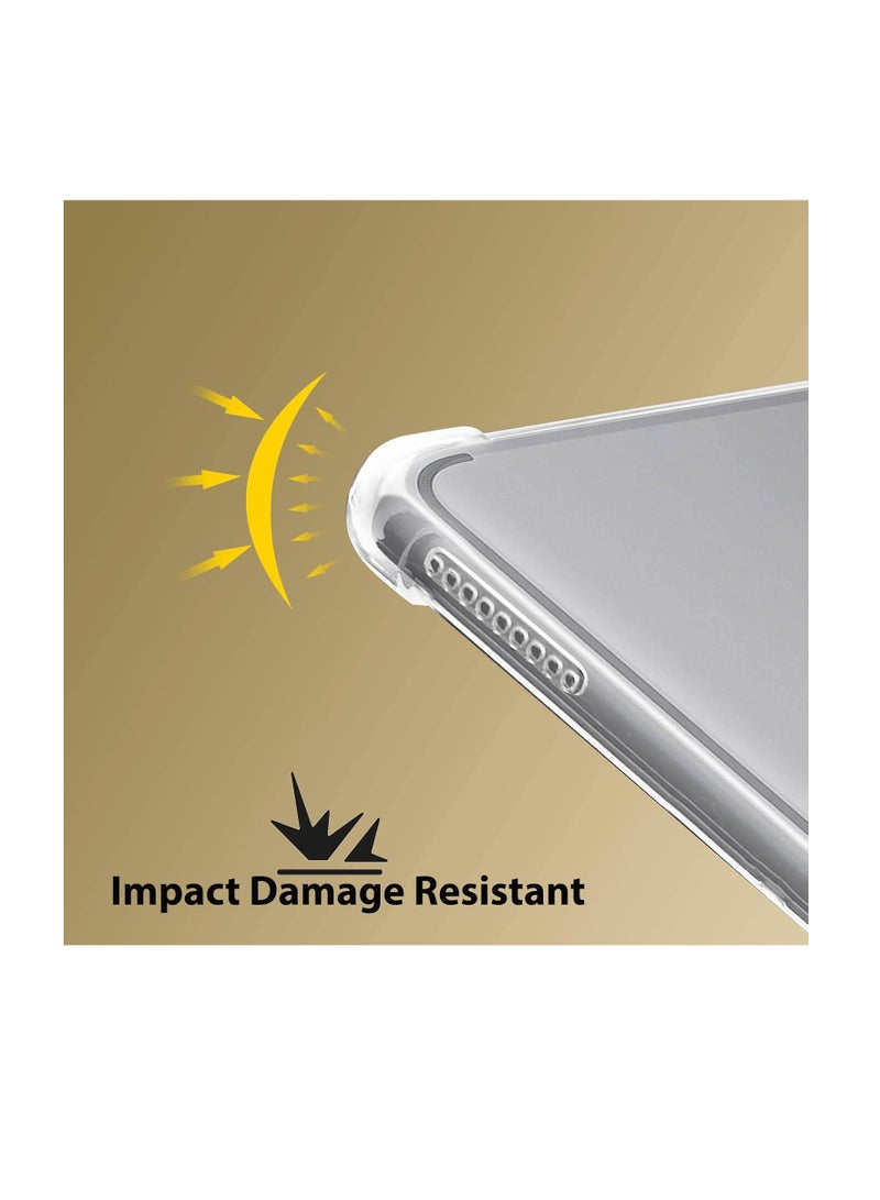 Clear Bumper Case for Samsung Galaxy Tab A 10.1 inch (2019)[T510/T515], Shockproof [Reinforced Corners] Soft Slim Fit TPU Lightweight Transparent Cover - Image 5