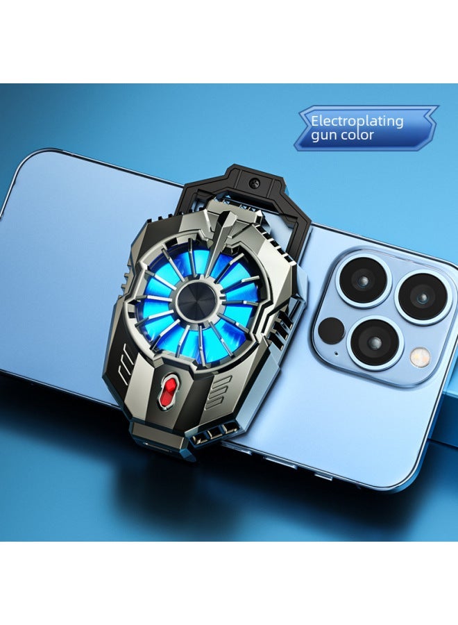 Direct Supply Magnetic Suction Back Clip Cooler Semi-conductor Digital Display Mobile Phone For Live Gaming-Color:X79 Semiconductor Radiator - Image 4