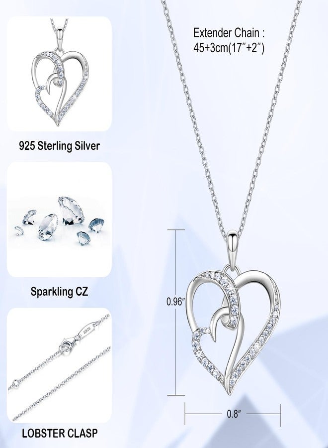 NINAMAID Daughter Gifts from Dad, 925 Sterling Silver Daughter Necklace Gifts for Daughters To My Daughters Necklace Birthday (silver) - Image 4