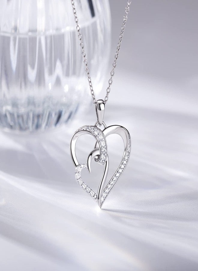 NINAMAID Daughter Gifts from Dad, 925 Sterling Silver Daughter Necklace Gifts for Daughters To My Daughters Necklace Birthday (silver) - Image 5