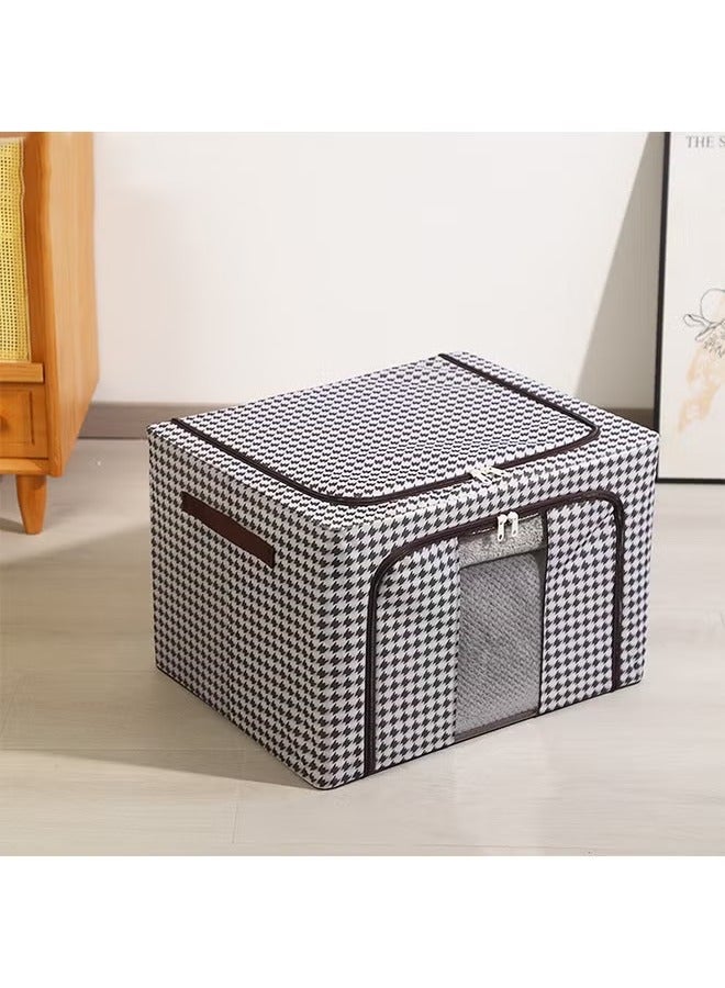 Arabest Under Bed Storage, Large Capacity Under Bed Storage with Inner Frame, Tool-Free Assembly Under Bed Storage Containers, Foldable Underbed Storage for Shoes  - Image 2