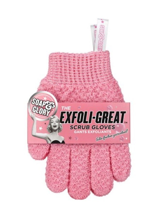 Soap & Glory Exfoliating Scrub Gloves Multicolour