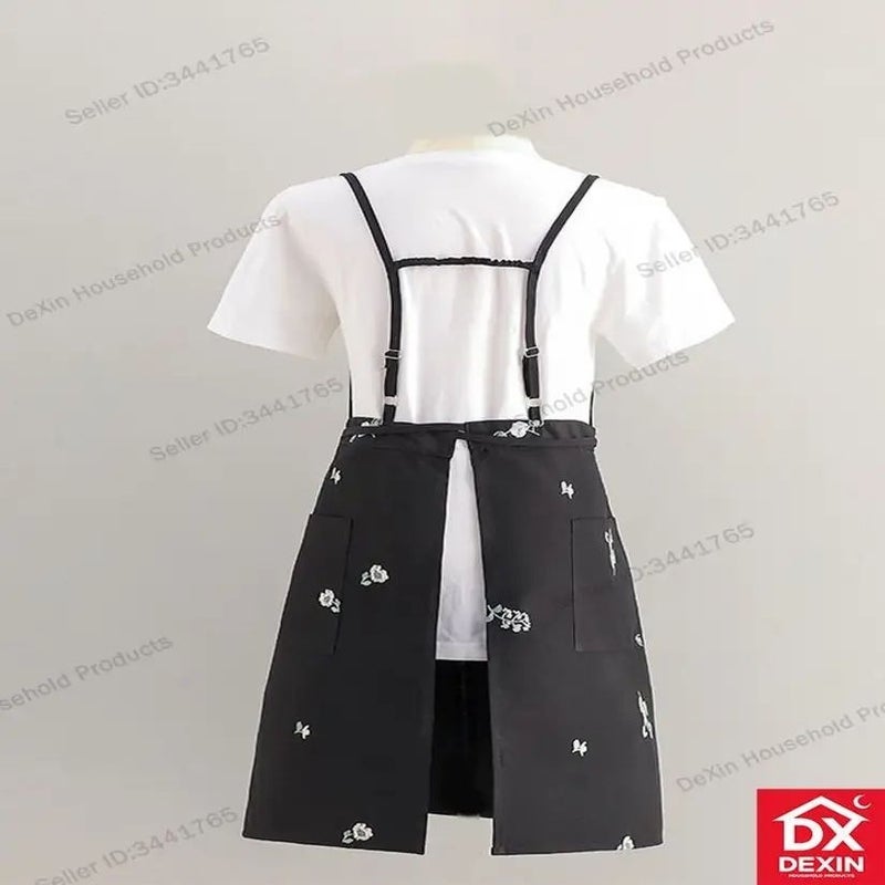 Kitchen Apron, Black - Image 5