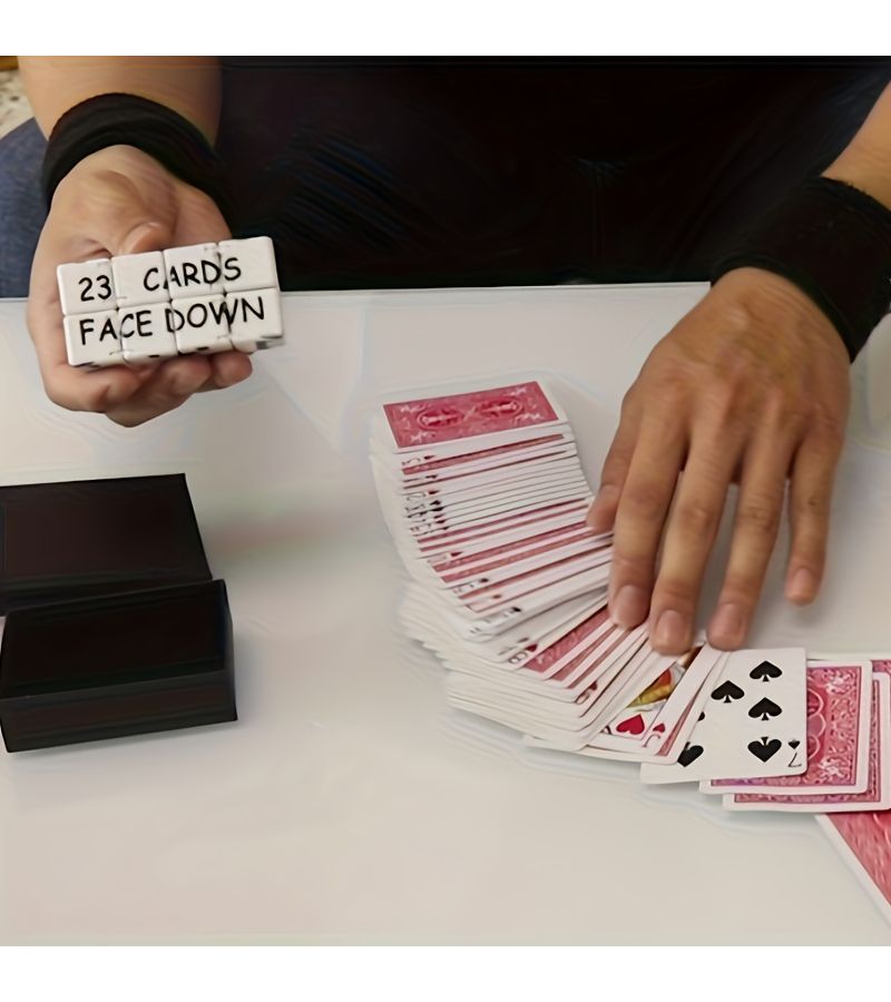 Ultimate Prophecy Cube Self Prediction Magic Trick with Poker Cards - Image 4