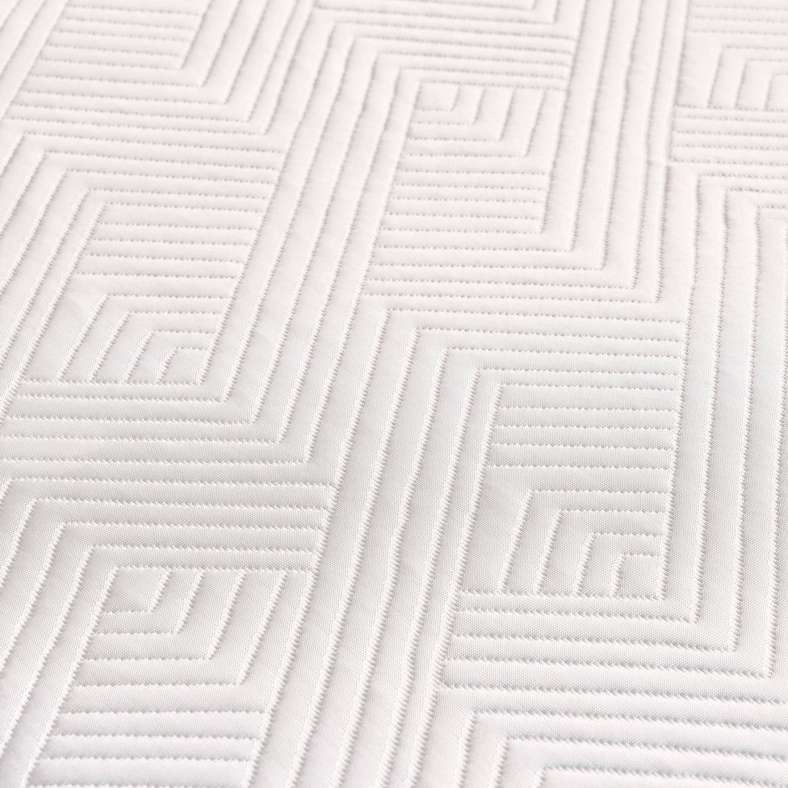 Pan Home Elevate Extra Plush Dual Memory Foam Single Mattress Topper 90x200+10cm - White - 126AIC9903630 - Image 2