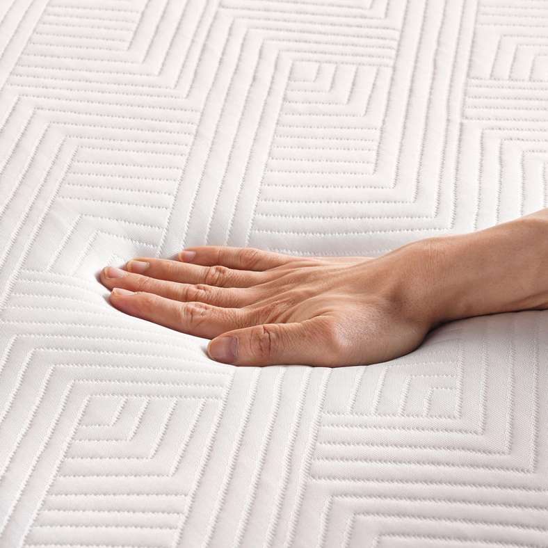 Pan Home Elevate Extra Plush Dual Memory Foam Single Mattress Topper 90x200+10cm - White - 126AIC9903630 - Image 3