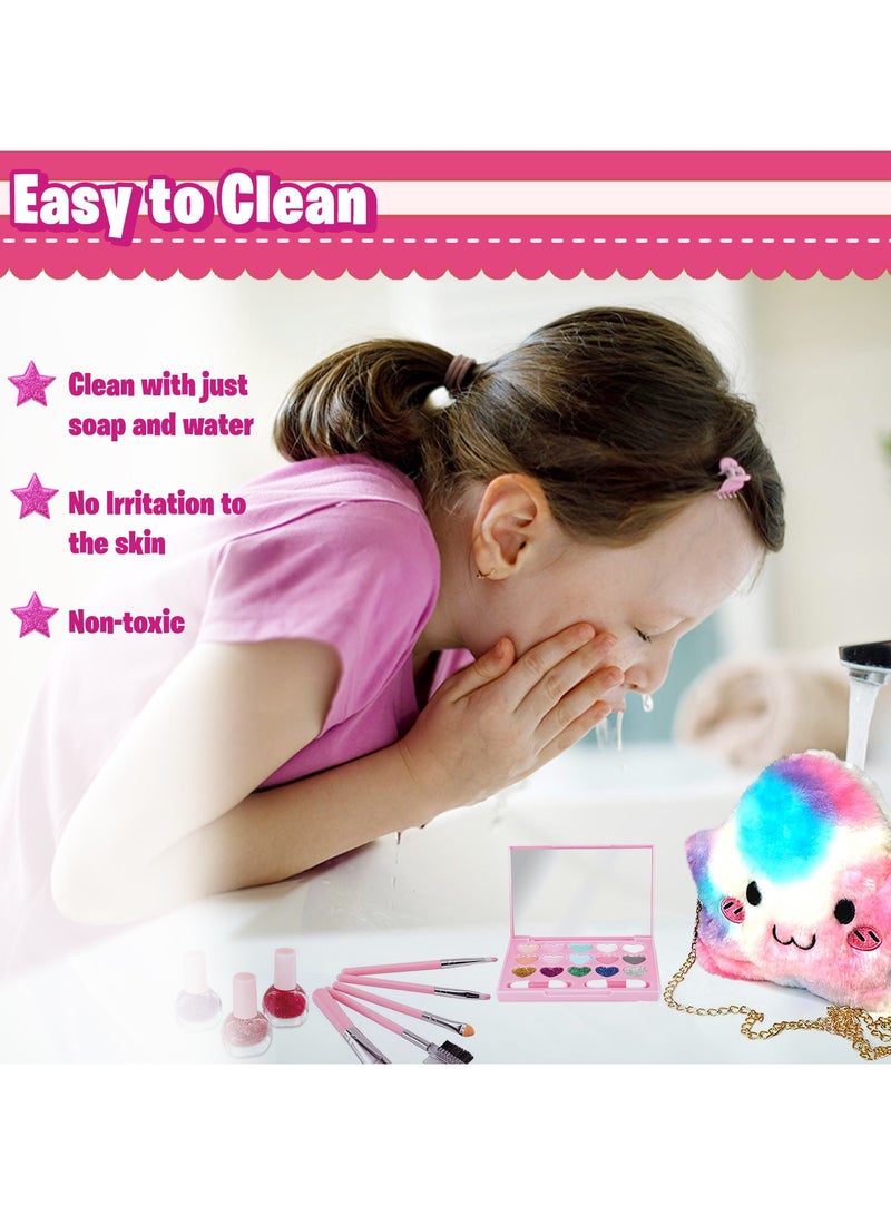 Home Smart Home Smart Toys Make Up Set For Girls 21PC Set Includes Bag For Special Occasions Birthday Gift  - Image 3