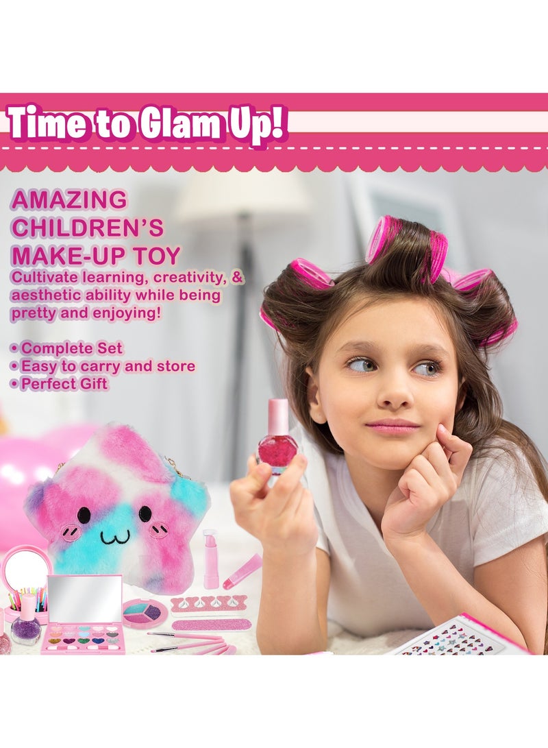 Home Smart Home Smart Toys Make Up Set For Girls 21PC Set Includes Bag For Special Occasions Birthday Gift  - Image 5