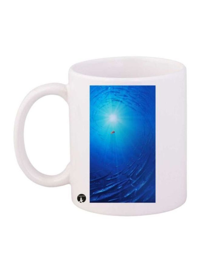 RKN Finding Nemo Printed Coffee Mug White/Blue - Image 1