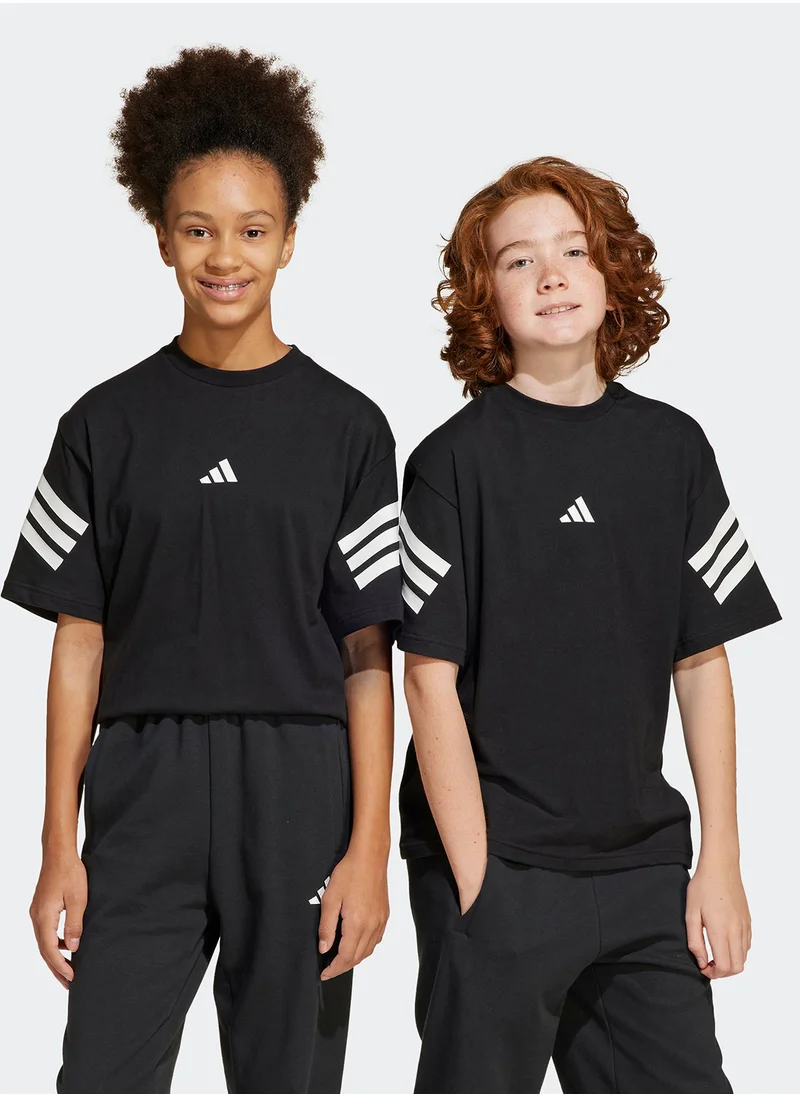 اديداس Youth Future Icons 3 Stripes T-Shirt