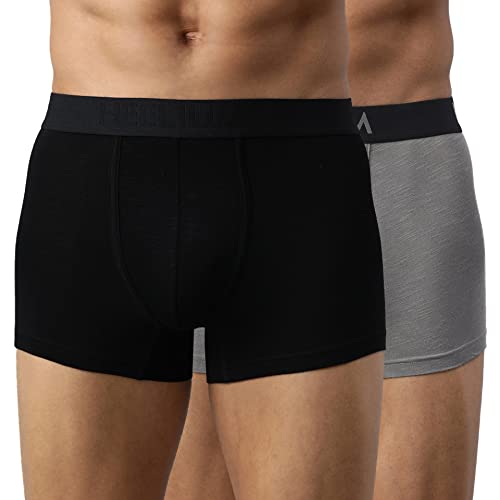 HEELIUM Bamboo Underwear Trunk for Men | 3X Softer Than Cotton & Odour Free | Stretchy Fabric & Durable Waistband - Image 1
