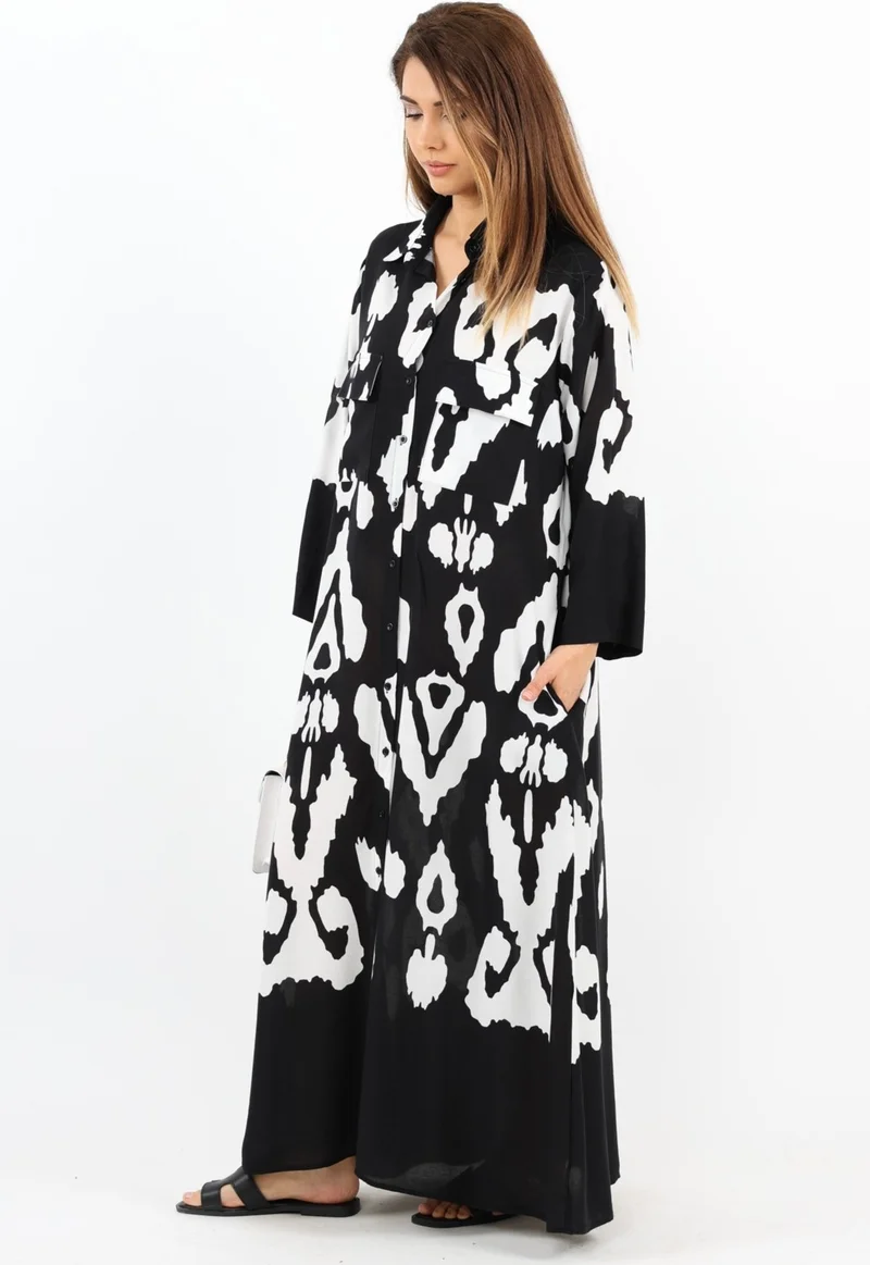Ritnice Printed Maxi Dress