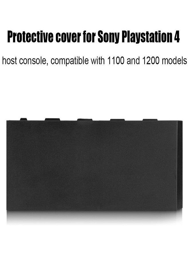 Zopsc Protective Case, for HDD Shell Skin Case Cover Replacement for 4 Console (Black) - Image 3
