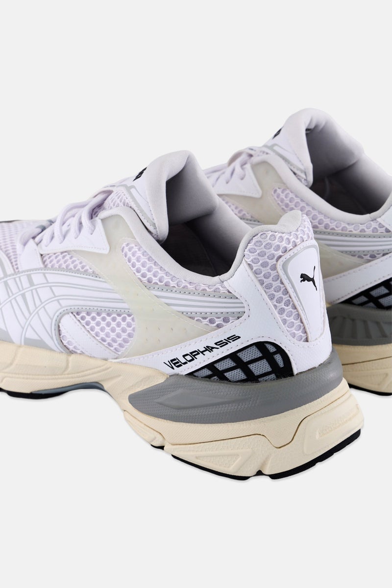 Puma x Select Men Velophasis Lace Up Running Shoes, White - Image 2