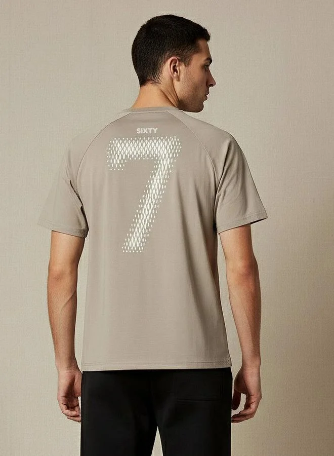 Kappa GREEN Kappa Men Brush Print T shirt for Men | Best Price UAE