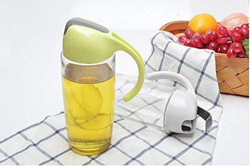KUNYA® Glass Oil Pot Automatic Opening and Closing Leak-Proof Kitchen Supplies Oil Bottle Seasoning Bottle Cruet Vinegar Pot Pack 1 - Image 3