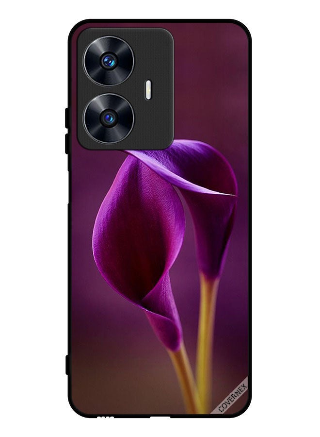 Covernex Protective Case Cover For Realme C55 Two Beautiful Flowers - Image 1