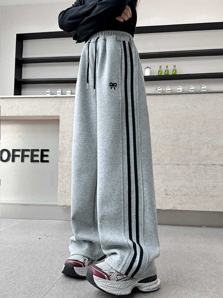 Girls' Pants Sweatpants Children'S Straight-Leg Sports Pants For Older Girls Spring Casual Wide-Leg Pants - Image 2