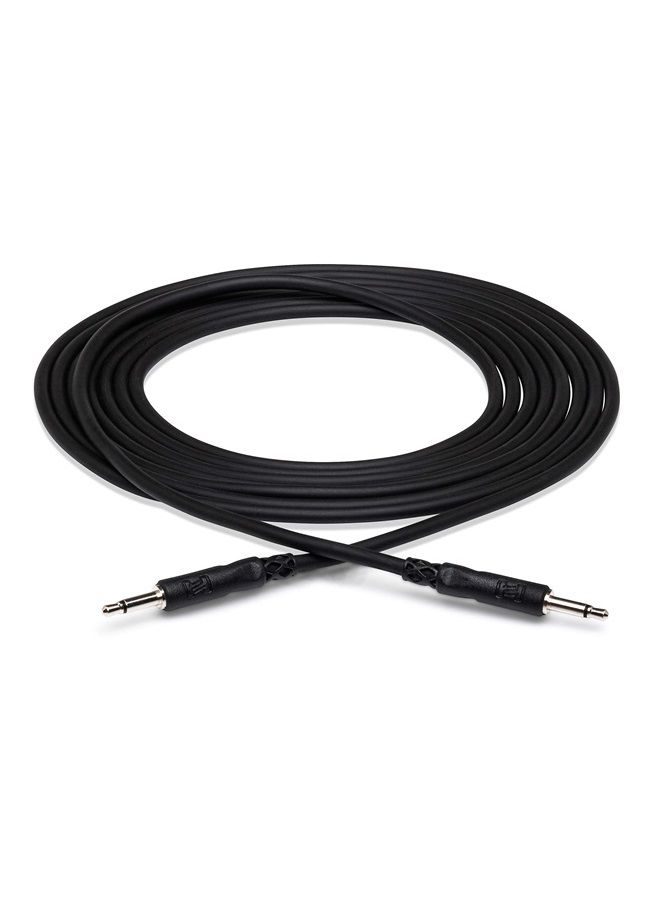 كابل توصيل مونو متصل Hosa CMM-310 3.5 مم TS إلى نفس الكابل، 10 أقدام