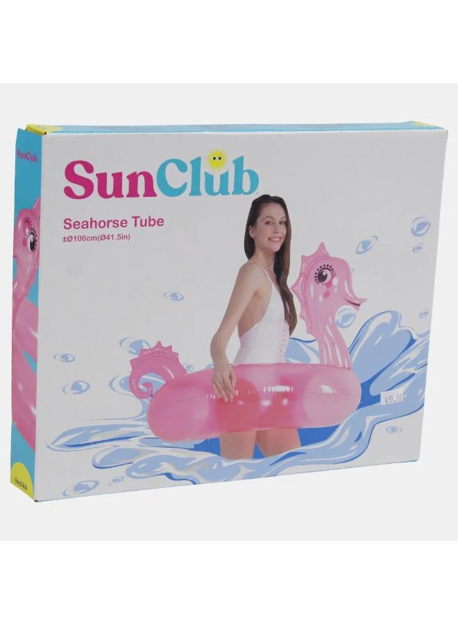 Sun Club Seahorse Swim Ring - Image 1