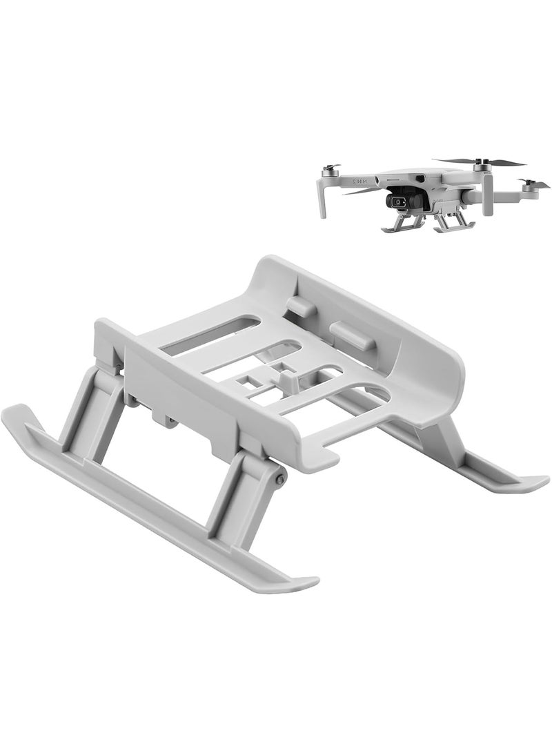BRDRC أرجل تمديد لهيكل الهبوط متوافقة مع DJI Mini 4K / Mini 2 SE للطائرة القابلة للطي - واقيات تثبيت المراوح، أرجل رفع سريعة الفك لزيادة الارتفاع، إكسسوار لطائرة Mavic Mini - Image 1