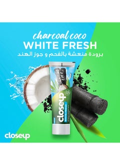 Close Up White Fresh Toothpaste, Charcoal Coco  - Image 3