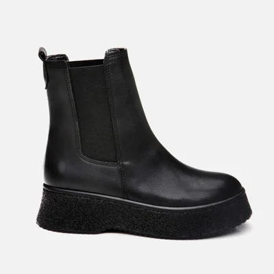 Hotiç 01BOH295300A100 BLACK Women's Flat Boots