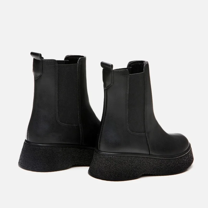 Hotiç 01BOH295300A100 BLACK Women's Flat Boots