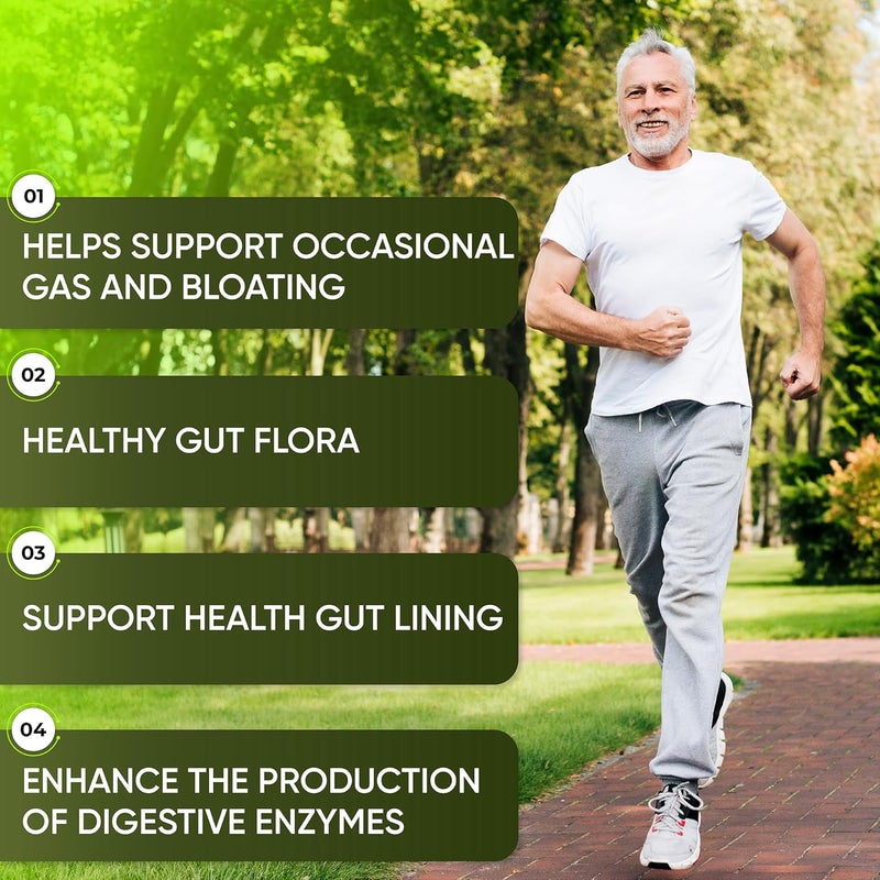 NutraPro Complete Gut Health for Women and Men with Probiotic Prebiotic Postbiotic  Digestive Enzymes to Support Healthy Gut Lining Digestion Health Occasional Gas and Discomfort - Image 3
