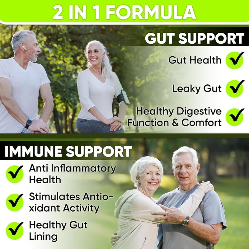 NutraPro Complete Gut Health for Women and Men with Probiotic Prebiotic Postbiotic  Digestive Enzymes to Support Healthy Gut Lining Digestion Health Occasional Gas and Discomfort - Image 2