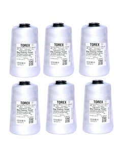 TOREX� | Polypropylene 2 Ply 170 Gram Used for Stitching Unbreakable Bag Closing Thread TW-2 (6) pcs