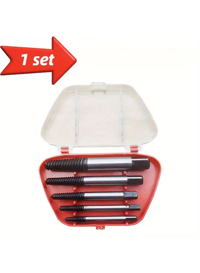 Broken End Extractor Set For Removing Stuck Broken Screws Faucet Valve Removal - Image 5