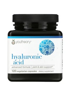 youtheory Hyaluronic Acid, Advanced Formula, 120 Vegetarian Capsules  - Image 1