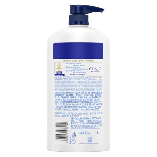 Clinic Plus Strong & Long Shampoo - 1 L - Image 2