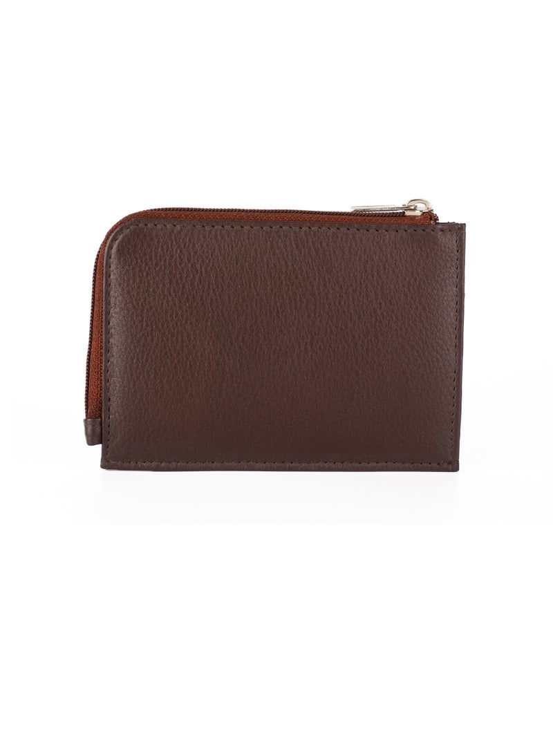 SKENZBI Slim Wallet for Women with Coin Purse and Credit Card Holder  RFID Protection Brown - Image 3