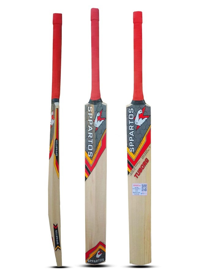 مضرب كريكيت SPPARTOS Tuborg Youth Size Kashmir Willow - تصميم يركز على الأداء لجميع مستويات المهارة (مقاس 4) - Image 4